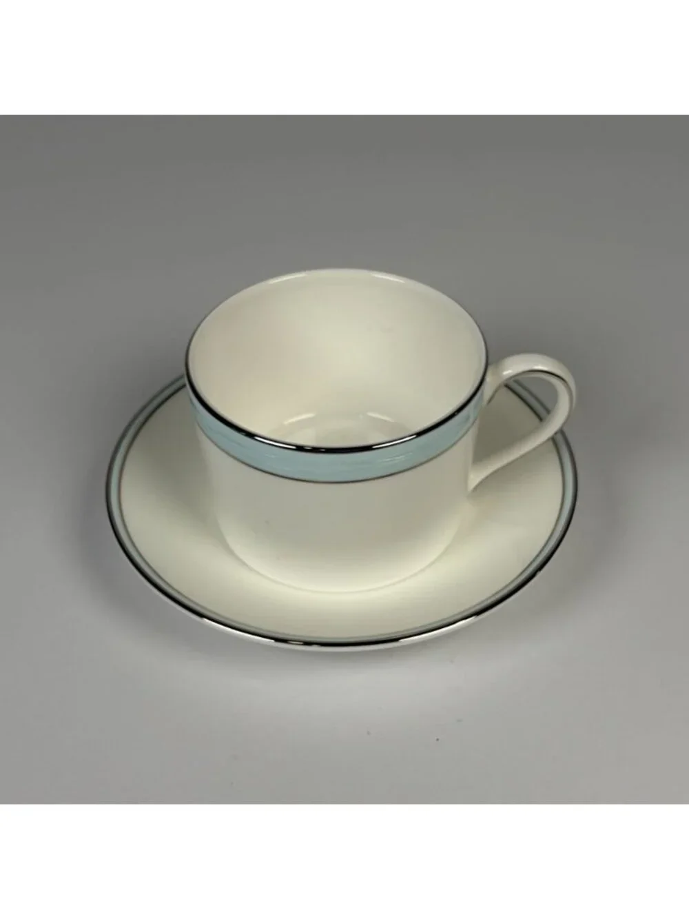 Vera Wang Wedgwood Blue Duchesse Teacup & Saucer
